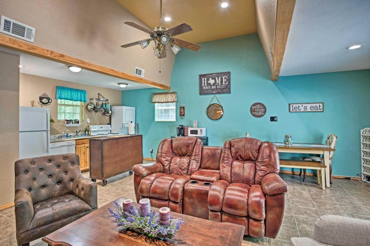 Lake Texoma Cabin - 1 Mi To Park And Boat Ramp! Willow Spring ภายนอก รูปภาพ