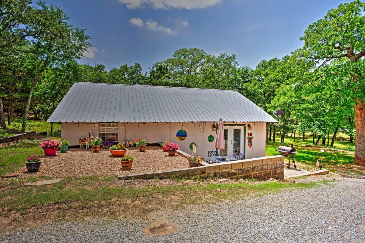 Lake Texoma Cabin - 1 Mi To Park And Boat Ramp! Willow Spring ภายนอก รูปภาพ