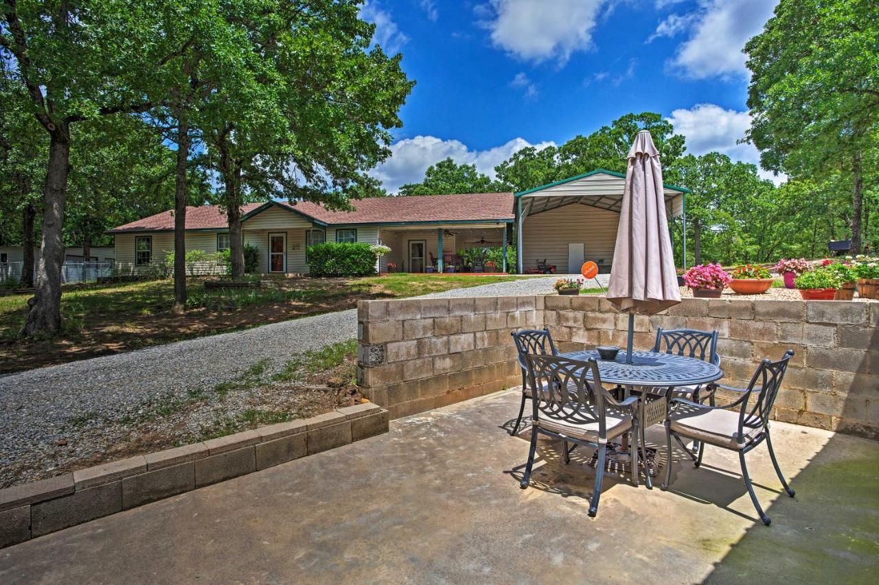 Lake Texoma Cabin - 1 Mi To Park And Boat Ramp! Willow Spring ภายนอก รูปภาพ