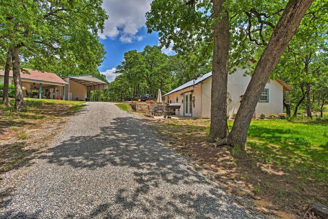 Lake Texoma Cabin - 1 Mi To Park And Boat Ramp! Willow Spring ภายนอก รูปภาพ